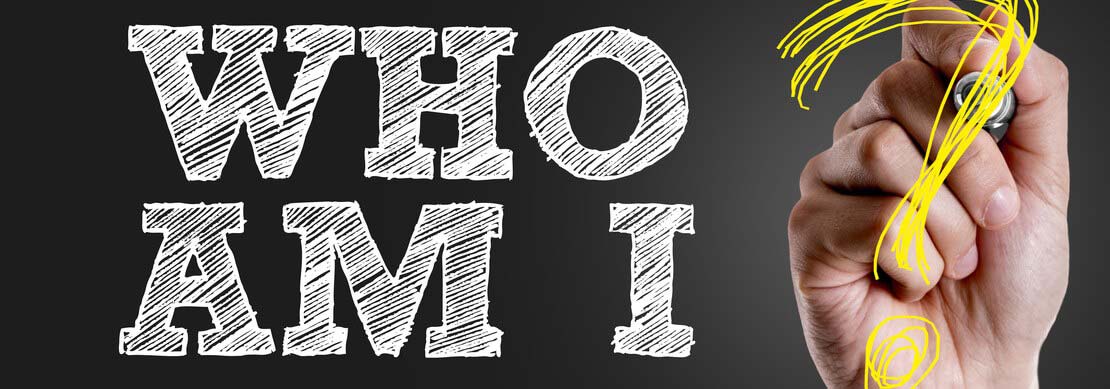 the words Who Am I? encouraging gamers at Jackpot Capital to define themselves as gamers